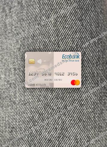 Ghana Ecobank Ghana mastercard photolook front